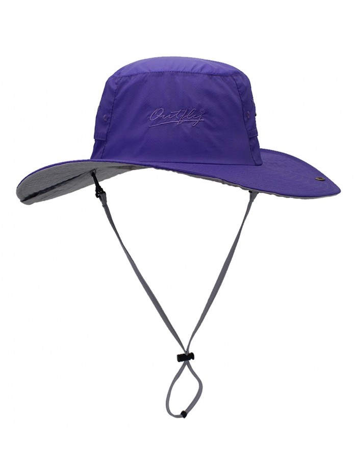 SUMOLUX Outdoor Travel Brimmed Fisherman - Purple - CE17YY7KH49