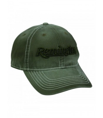 Remington Olive Unstuctured Enzyme Washed Cap Hat 157 - CT17Z6QW35U