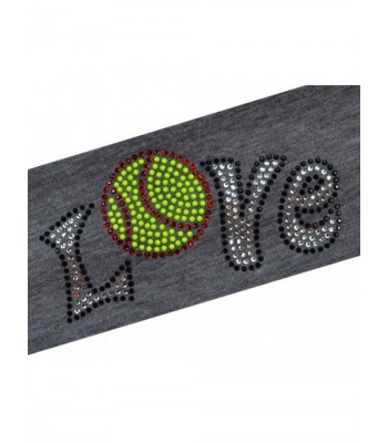 LOVE Softball Rhinestone Stretch Headband