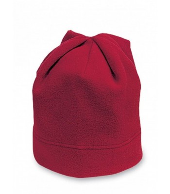 Joe's USA - Soft & Cozy Fleece Beanies in 10 Colors - Red - CO11Q5LYBZ5