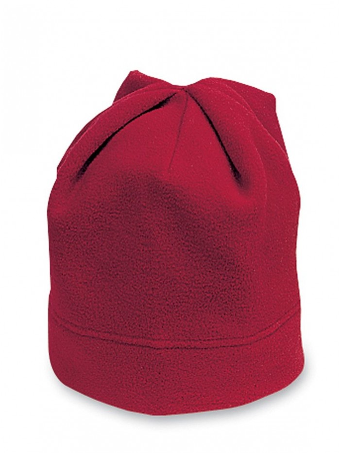 Joe's USA - Soft & Cozy Fleece Beanies in 10 Colors - Red - CO11Q5LYBZ5