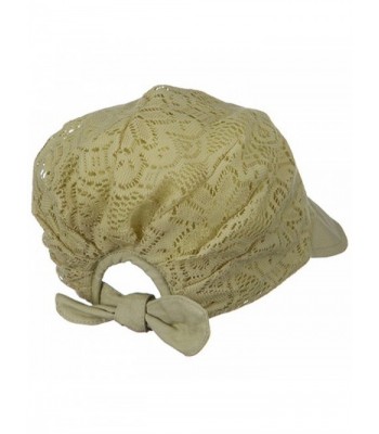 Ladies Jacquard Mesh Hat Khaki in Women's Sun Hats