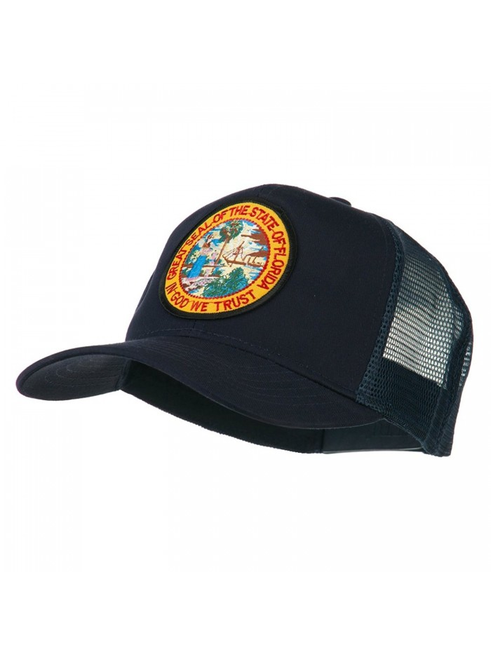 Florida State Patched Mesh Cap - Navy - C411Q3T2XZT