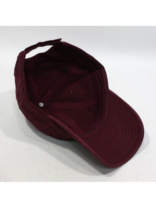 Classic Washed Cotton Twill Low Profile Adjustable Baseball Cap ...