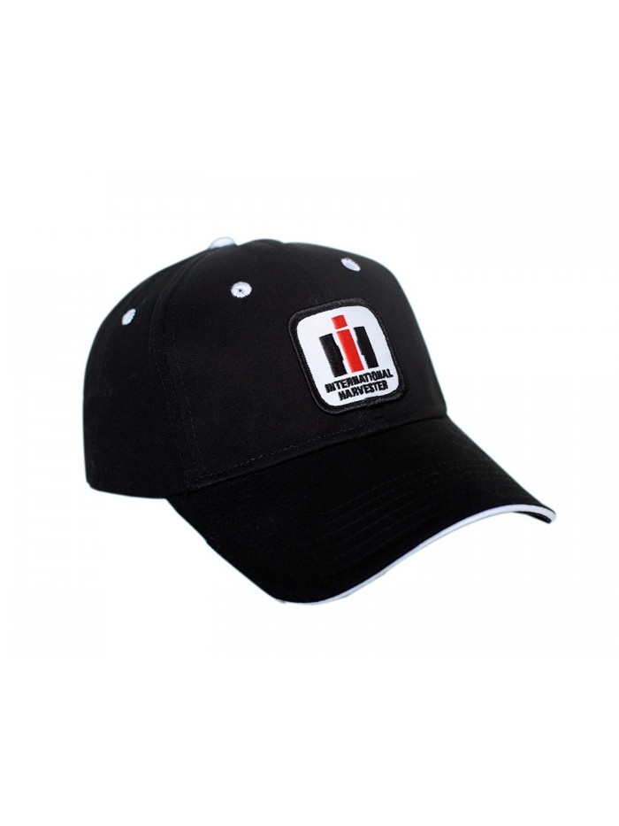 International Harvester IH Logo Hat- black with white accents - CX12CDF8XQT