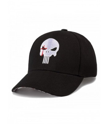Quanhaigou Baseball Cap For Men Women- Polo Style Dad Hat Cool Unstructured Snapback - Punisher - C5189WSWLGL