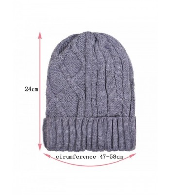 Cotton Skull Slouch Winter Beanie in Women's Skullies & Beanies