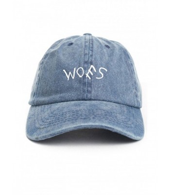 Woes Denim Unstructured Dad Hat - CL12NSMOMVV