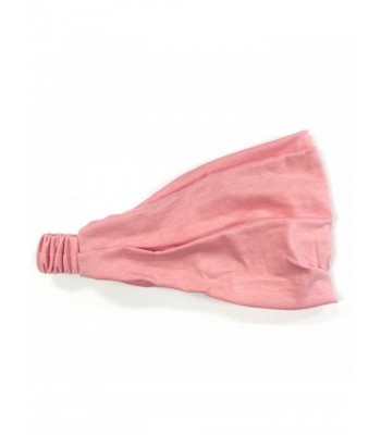 Wrapables Wide Fabric Headband Pink in Women's Cold Weather Headbands