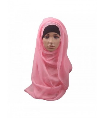Binmer(TM)Fashion Muslim Women Shawl Scarf Head Cover Headscarf Muffler - Pink - CK125N1RXVV
