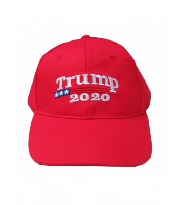 TrendyLuz Make America Great Again Donald Trump Baseball Cap Hat - Red Trump 2020 - CS180D9ASC7