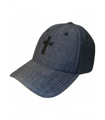 Christian Cross Black Adjustable Baseball