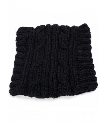 Kitty Woman Handmade Beanie Black in Women's Skullies & Beanies