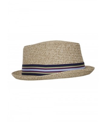 Straw Boater Natural Large X Large in Women's Fedoras