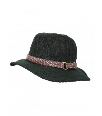 Winter Floppy Panama Braided hatband in Women's Fedoras