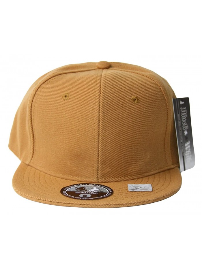 Fitted Acrylic Plain Style Light Brown Hat - CD119055CAZ