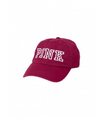 Victoria's Secret PINK Women's Baseball Hat Raspberry Wine - CM11SPEFIRP