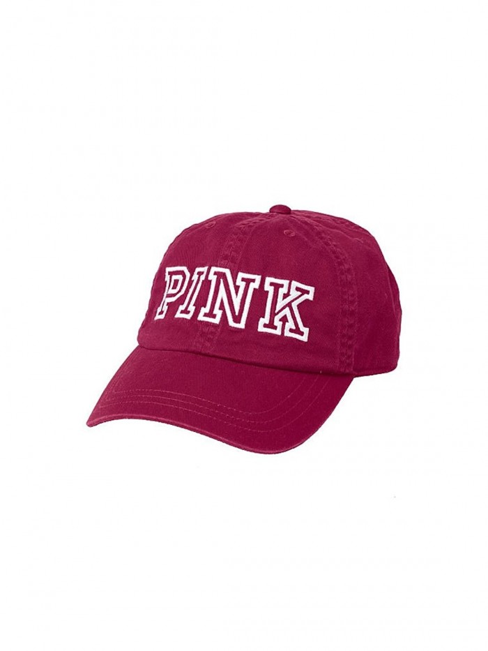 Victoria's Secret PINK Women's Baseball Hat Raspberry Wine - CM11SPEFIRP