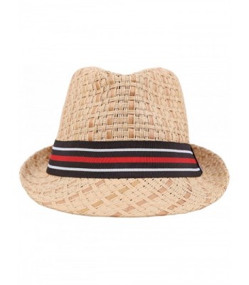 Simplicity Summer Fedora Panama Brown183S LXL