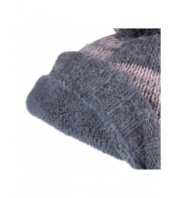 Hatsandscarf Exclusives Buffalo Pattern Beanie in Women's Skullies & Beanies