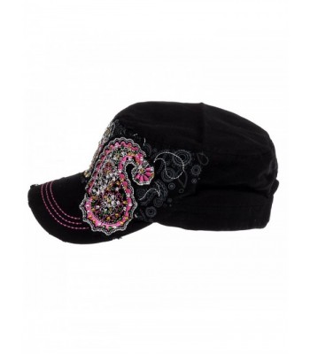 Crystal Case Womens Rhinestone Paisley