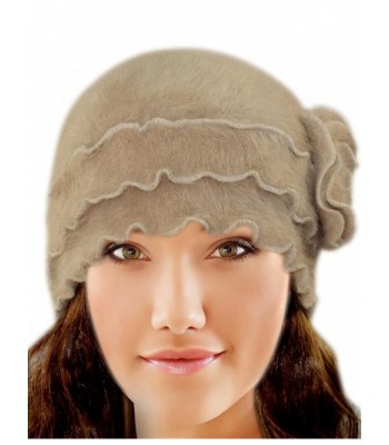 Dahlia Womens Flower Laciness Beanie in Women's Skullies & Beanies