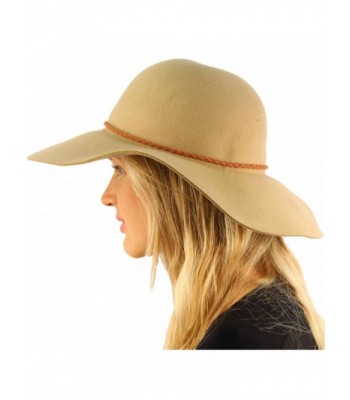 Winter Twisted Hatband Floppy Hat in Women's Sun Hats