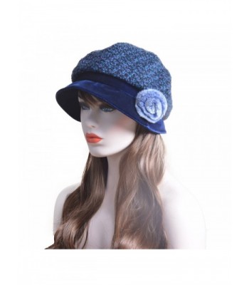 Womens French Velvet Trimmed Slouchy in Women's Bucket Hats