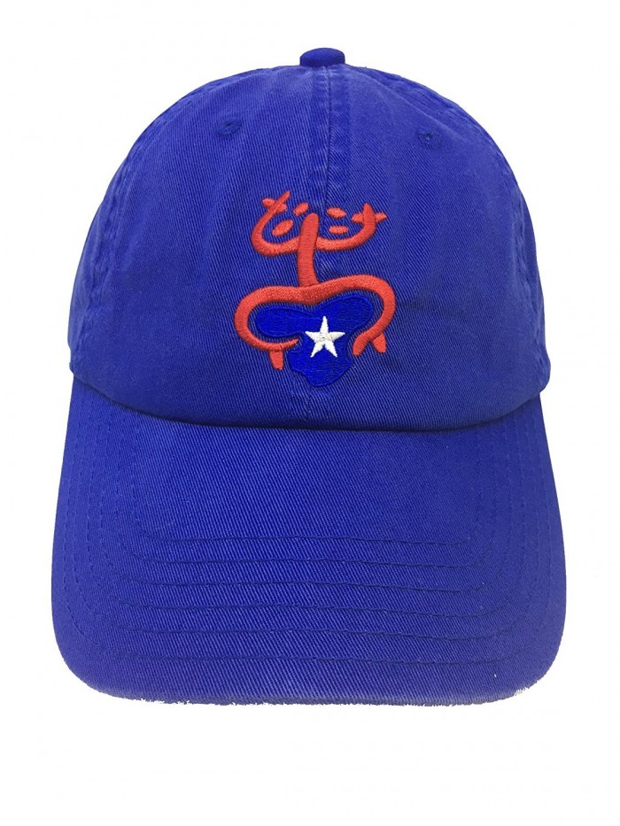 Coqui Puerto Rico Blue Adjustable Strapback Cap Dad Hat - CP186UUQMN5