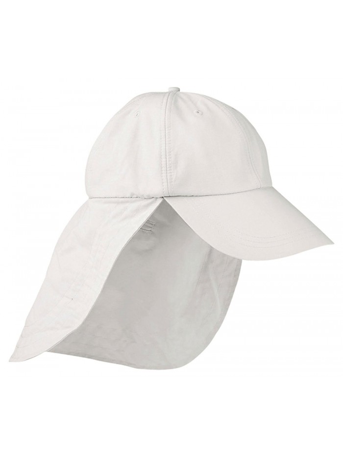 ADAM'S HEADWEAR EXTREME OUTDOOR HAT - UPF 45+ - White - CR118AIAXDX