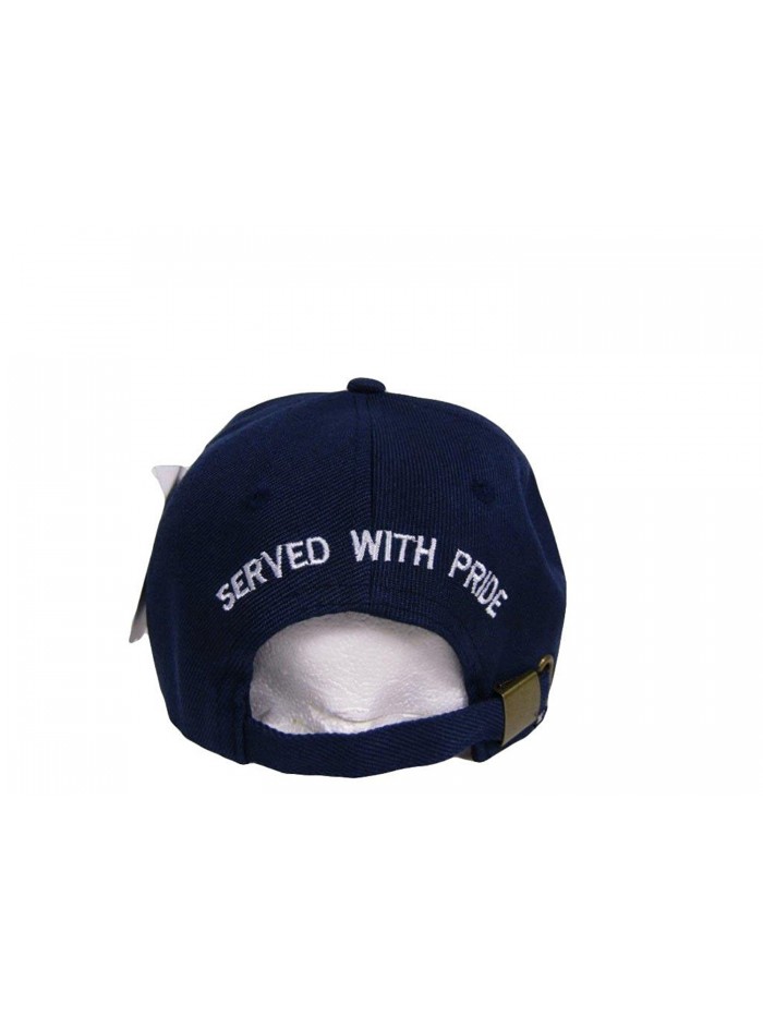 Air Force Wings Served With Pride Retired Blue Hat Ball Cap - CJ185WCUA9W