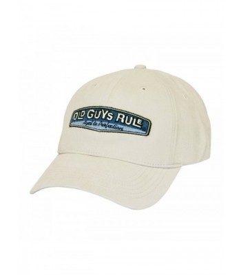 Old Guys Rule Aged To Perfection - Men's One Size Hat - Stone - CQ1271DM82D