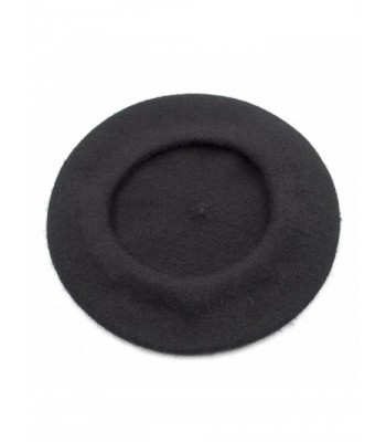 Opromo Classic French Womens Diameter Black in Women's Berets