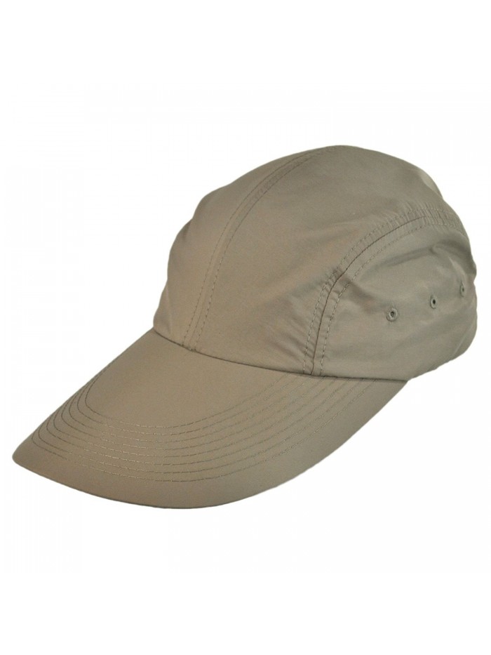 Torrey Hats UPF 50+ Long Bill Baseball Cap - Khaki - C811LRTOHCR