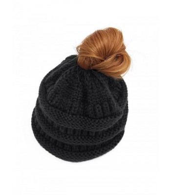 GOLDSTITCH Beanie Stretch Cable Ponytail