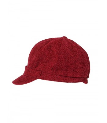 Charter Club Womens Newsboy Cherry