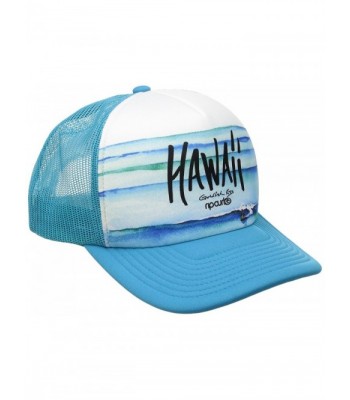 Rip Curl Women's Goldfish Kiss Trucker Hat - Blue/Blue/Blue - C112MASIRHX