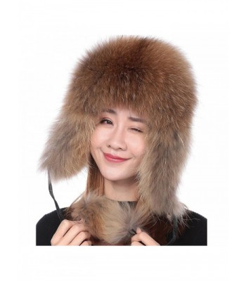 Valpeak Genuine Leather Russian Trapper in Women's Bomber Hats