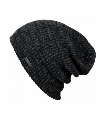 Slouchy King Fifth Beanies Charcoal - Black/Spacedye - CH1889W395O