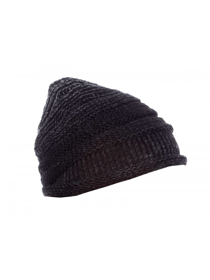 Womens Alyona Knit Winter Hat - Black - CP12LWQJ535