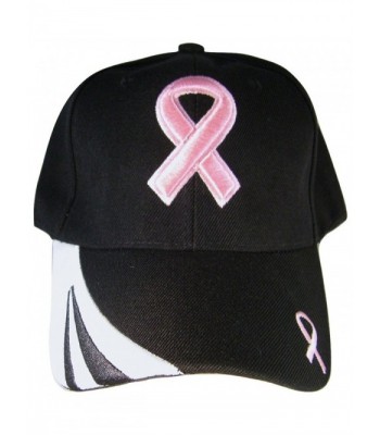 HERS Ribbon Breast Cancer Awareness in Women's Baseball Caps