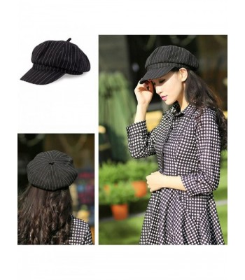 Leben LerBen Fashion Vintage Stripe in Women's Berets