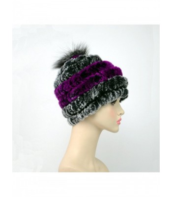 MEEFUR Womens Bobble Beanies Onesize in Women's Skullies & Beanies