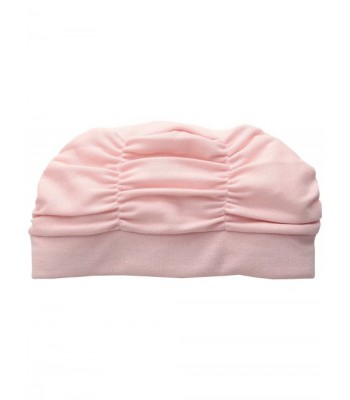 Hats for You Women's Shirred Chemo Cap - Pink - CP12M5KLOJZ