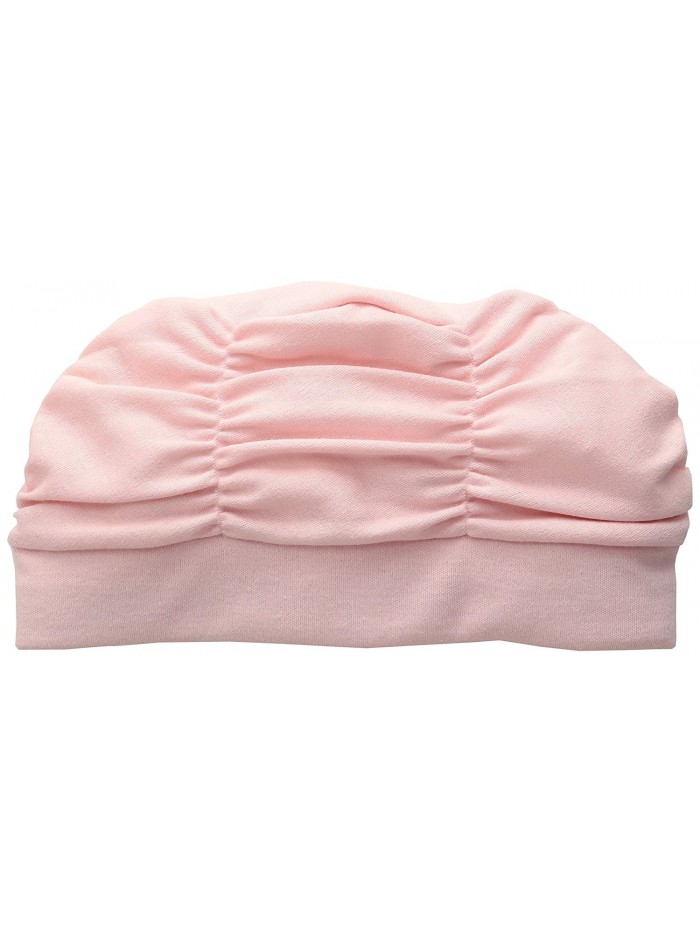 Hats for You Women's Shirred Chemo Cap - Pink - CP12M5KLOJZ