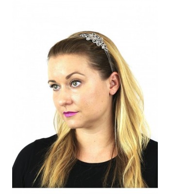 Lux Accessories Elegant Bridesmaid Headband in Women's Headbands in Women's Hats & Caps