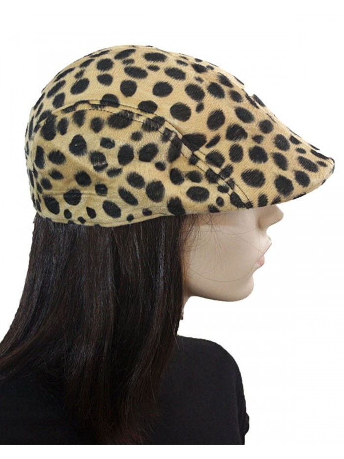 Fashion Dimensions Safari Leopard Felt Beret - CP11LAJ91QF