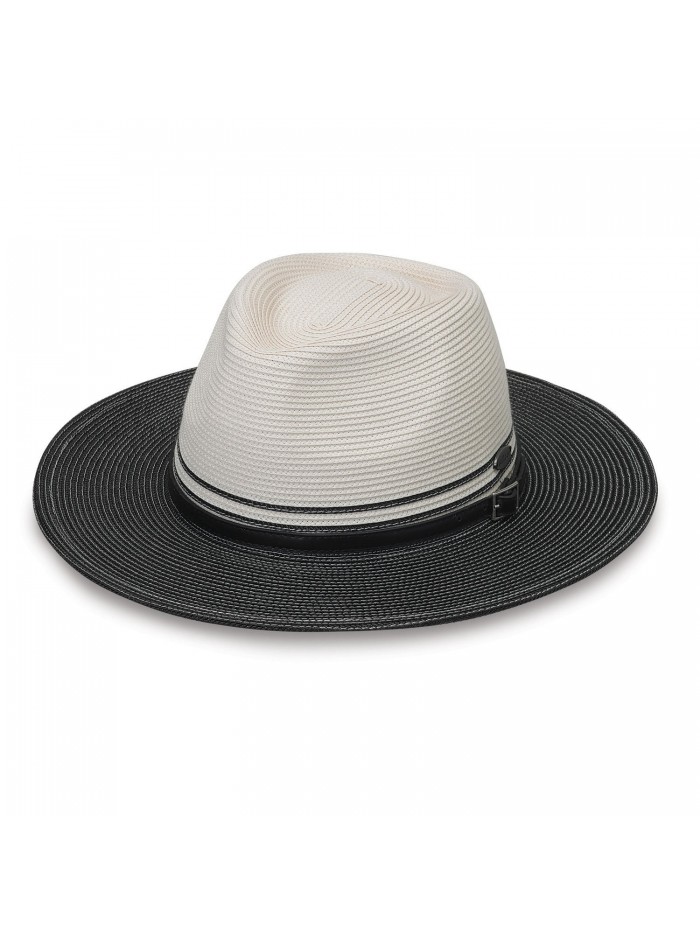 Kristy by Wallaroo Hat Company - Packable UPF50+ - Ivory / Black - CX12NA38CCJ