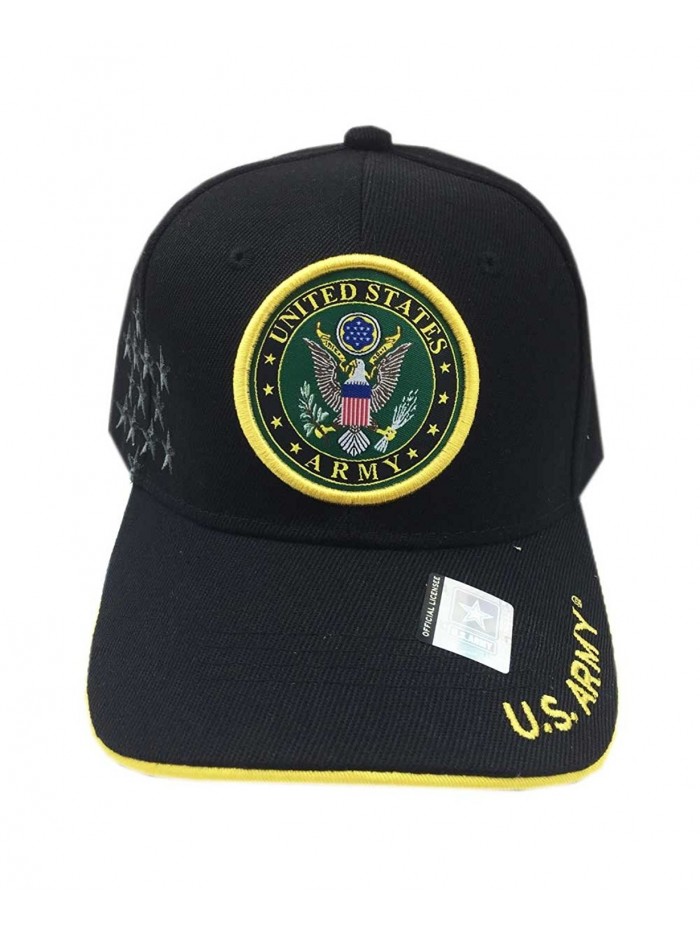 Aesthetinc U.S. Military Army Baseball Cap Officially Licensed Sealed - Army Stars Black - CS180ZMSTKU