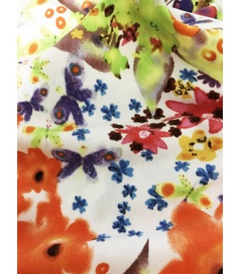 Qiabao Womens Flower Printed Slouch in Women's Skullies & Beanies